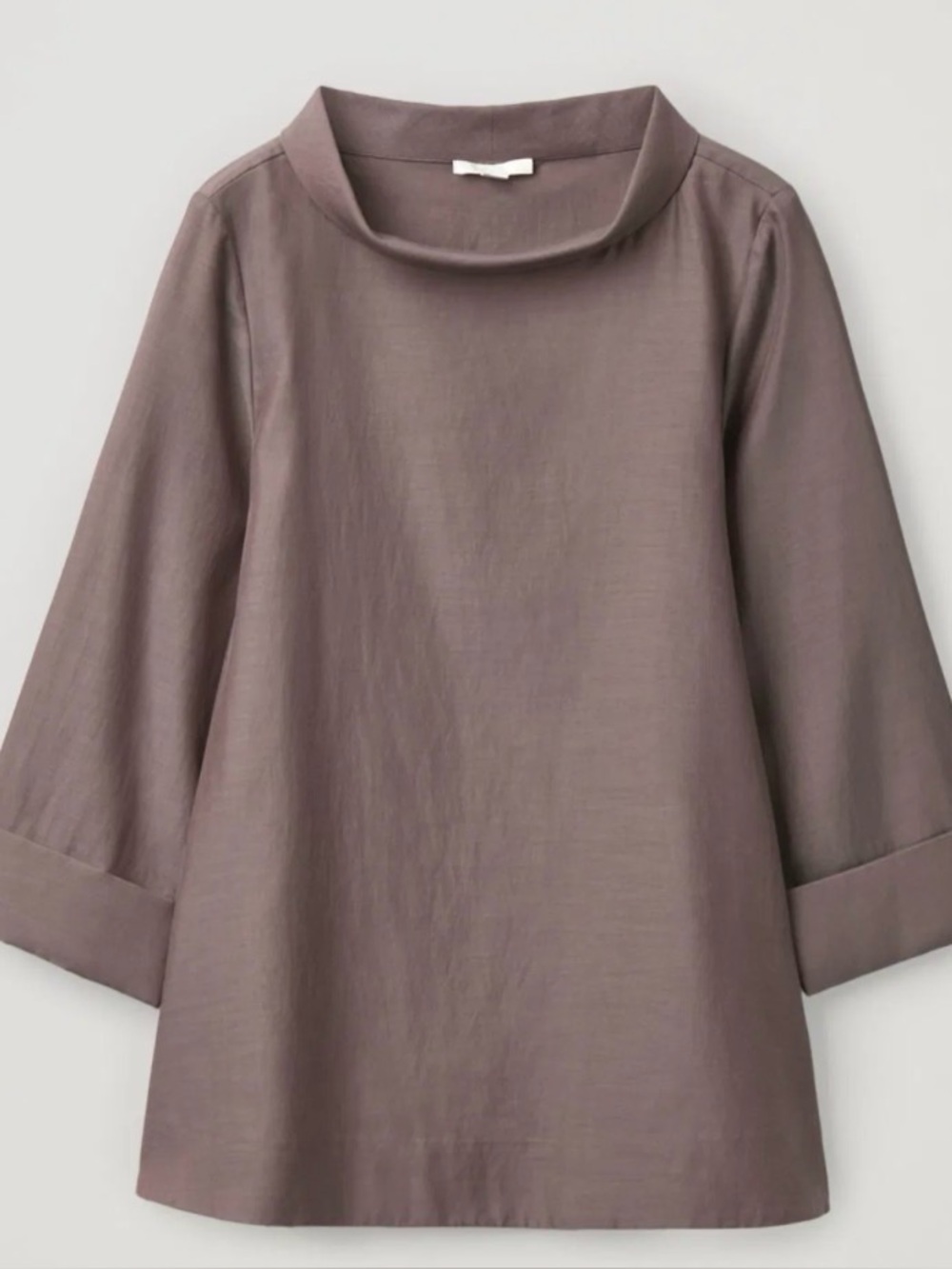 Women’s COS open collar top . Size 6 - Picture 2 of 6